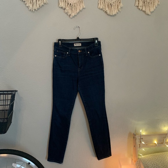 Madewell high riser skinny jeans Davis wash - Picture 2 of 7